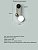 Arandela Dourada Pendulo Moderna Bola Globo Vidro Leitoso Minimalista Nodica ars-107 - Imagem 3