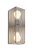 Arandela Spot Line HELBOR 627/2 Retangular Chapa Furinhos 100X30cm E 27  Alumínio - Imagem 1