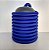 Cabo Eletrico PP Tecido Azul Escuro Royal  para Luminárias Decorativo p/ Aumentar Tamanho  2x 0,50mm 300v (10 metros) - Imagem 1