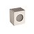 Arandela Cerâmica A289 MALAIA OPEN BRANCO Interno /Externo 14cm x 12cm x 10cm x 1x G9 Cubo Duplo Facho - Imagem 1