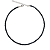Choker Cristais Preto Feminina Gargantilha - CL181 - Imagem 4