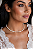 Choker Gargantilha de Cristais Nude - Imagem 2