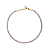 Choker Gargantilha de Cristais Lilás Brilhante - Imagem 1