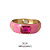Bracelete Resinado Cristal Quadrado Rosa - PS365ROSA - Imagem 1