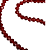 Choker Cristais Marsala Feminina Gargantilha - CL336 - Imagem 3