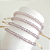 Pulseira Macramê Regulável Cristais Lilás Brilhante - PS432LL - Imagem 2
