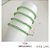 Pulseira Macramê Regulável Cristais Verde Candy Color - PS434CC - Imagem 2