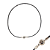 Gargantilha 2 em 1 Tubo de Strass Hematite Fecho C Prata - CL399 - Imagem 1