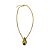 Colar 1 Gota Dourada - CL447 - Imagem 1