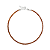 Choker Gargantilha de Cristais Caramelo - Imagem 1