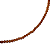 Choker Gargantilha de Cristais Caramelo - Imagem 3
