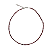 Choker de Zircônias Mesclada Rosê, Marrom e Cinza CL592 - Imagem 1