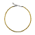 Choker de Cristais Manteiga CL717 - Imagem 1