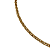 Colar Medalhas Marteladas Prata e Dourado CL736 - Imagem 2