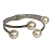 Bracelete de Aço Prata com Esferas de Pérola 763P - Imagem 2