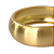 Bracelete Arredondado Fosco Dourado 766P - Imagem 2