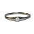 Bracelete de Aço Prata com Madre Pérola 774P - Imagem 1