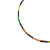 Choker de Cristais Candy com Hematita Prata CL755 - Imagem 2
