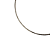 Choker de Aço Prata com Pingente Quadrado CL762 - Imagem 2