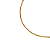 Choker de Aço Dourada com Pingente Orgânico CL763 - Imagem 2