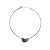 Choker de Aço Prata com Pingente Orgânico CL764 - Imagem 1