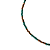 Choker de Cristais Verde-água Escuro e Cobre CL766 - Imagem 2