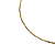 Colar Dourado com Pingente Orgânico Martelado CL768 - Imagem 2