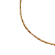 Colar Dourado com Pingente de Flor e Pérola CL770 - Imagem 2