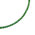 Choker Gargantilha de Cristais Verde Menta - Imagem 4