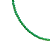 Choker de Cristais Verde Hortelã Claro CL780 - Imagem 2