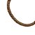 Pulseira de Tubo de Strass Dourado 790P - Imagem 2