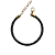Pulseira de Tubo de Strass Hematite 789P - Imagem 1