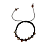 Pulseira de Cristais Marrom Brilhante com Preto 794P - Imagem 1