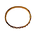 Bracelete de Aço Dourado Colmeia com Zircônias - Imagem 7
