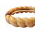 Bracelete de Acrílico Torcido Nude 808P - Imagem 2