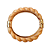 Bracelete de Acrílico Torcido Nude 808P - Imagem 3