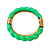 Bracelete de Acrílico Torcido Verde Água 811P - Imagem 3