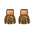 Brinco Médio Dourado com Pedra Rosê Feminino Elegante BG2111 - Imagem 1