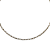 Choker Gargantilha Corrente Prata Elos Finos - Imagem 3
