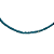 Choker Gargantilha de Cristais Azul Opal - Imagem 3