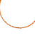 Choker de Cristais Dourado Caramelo Champanhe Feminino - Imagem 2