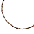 Colar Choker Feminina Cinza Boreal com Cristais Delicados - Imagem 3