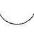 Choker de Cristais Marrom e Hematite Feminina Delicada - Imagem 2