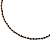 Choker de Cristais Marrom e Hematite Feminina Delicada - Imagem 3
