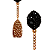 Brinco Grande Pendurado Preto com Strass e Pingente Feminino - Imagem 3