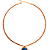 Colar Feminino Dourado com Pingentes Azuis Delicado - Imagem 3