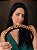 Tiara Feminina Fina de Luxo Bordada Com Pedrarias Marrom T470 - Imagem 2