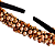 Tiara Feminina Fina de Luxo Bordada Com Pedrarias Marrom T470 - Imagem 3