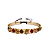 Bracelete Feminino Ajustável Colorido de Macramê com Pérolas - Imagem 1
