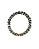 Broche Dourado com Strass Cristal Feminino   Broche01 - Imagem 1